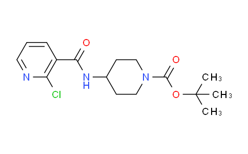 CAS No. 1353973-88-2, tert-Butyl 4-(2-chloronicotinamido)piperidine-1-carboxylate