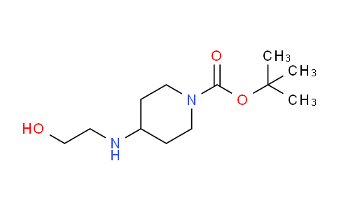 CAS No. 701298-37-5, tert-Butyl 4-(2-hydroxyethylamino)piperidine-1-carboxylate
