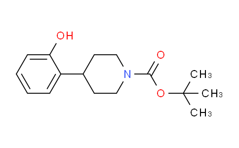 CAS No. 174822-86-7, tert-Butyl 4-(2-hydroxyphenyl)piperidine-1-carboxylate
