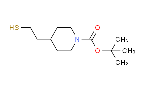 CAS No. 1420841-79-7, tert-Butyl 4-(2-mercaptoethyl)piperidine-1-carboxylate