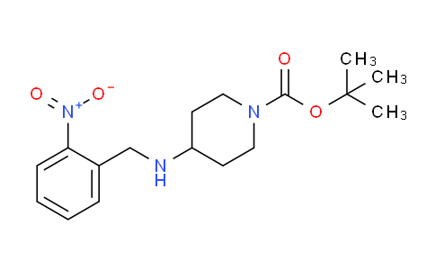 CAS No. 87120-79-4, tert-Butyl 4-(2-nitrobenzylamino)piperidine-1-carboxylate