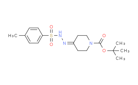 CAS No. 1046478-89-0, tert-Butyl 4-(2-tosylhydrazono)piperidine-1-carboxylate