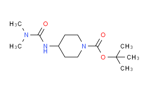 CAS No. 1233952-52-7, tert-Butyl 4-(3,3-dimethylureido)piperidine-1-carboxylate