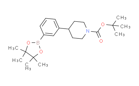 CAS No. 937048-47-0, tert-Butyl 4-(3-(4,4,5,5-tetramethyl-1,3,2-dioxaborolan-2-yl)phenyl)piperidine-1-carboxylate
