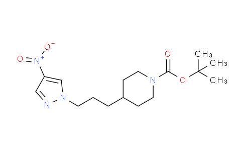 MC643122 | 1625680-27-4 | tert-Butyl 4-(3-(4-nitro-1H-pyrazol-1-yl)propyl)piperidine-1-carboxylate