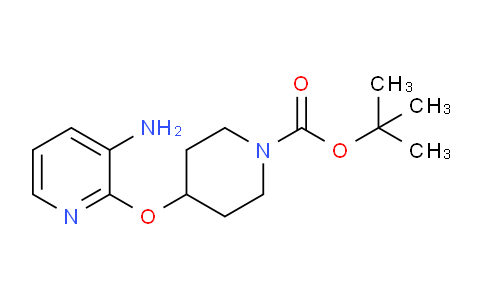 CAS No. 1286272-96-5, tert-Butyl 4-(3-aminopyridin-2-yloxy)piperidine-1-carboxylate