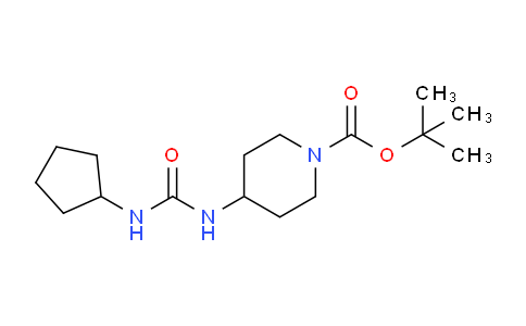 DY643138 | 1056675-12-7 | tert-Butyl 4-(3-cyclopentylureido)piperidine-1-carboxylate