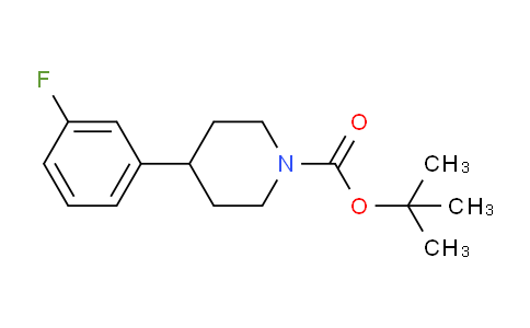 CAS No. 1086398-00-6, tert-Butyl 4-(3-fluorophenyl)piperidine-1-carboxylate