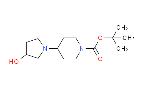 CAS No. 1355171-47-9, tert-Butyl 4-(3-hydroxypyrrolidin-1-yl)piperidine-1-carboxylate