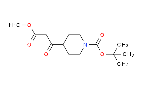 CAS No. 479630-02-9, tert-Butyl 4-(3-methoxy-3-oxopropanoyl)piperidine-1-carboxylate