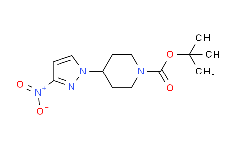 CAS No. 1201935-68-3, tert-Butyl 4-(3-nitro-1H-pyrazol-1-yl)piperidine-1-carboxylate