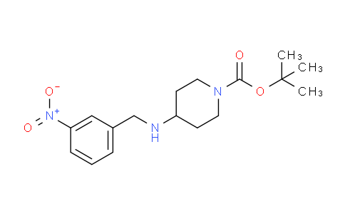 CAS No. 1233952-99-2, tert-Butyl 4-(3-nitrobenzylamino)piperidine-1-carboxylate