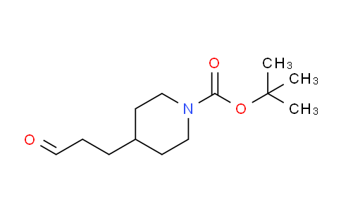 CAS No. 165528-85-8, tert-Butyl 4-(3-oxopropyl)piperidine-1-carboxylate