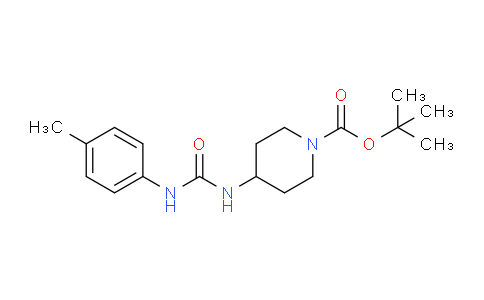 CAS No. 1233955-71-9, tert-Butyl 4-(3-p-tolylureido)piperidine-1-carboxylate
