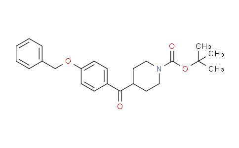 CAS No. 1415396-19-8, tert-Butyl 4-(4-(benzyloxy)benzoyl)piperidine-1-carboxylate