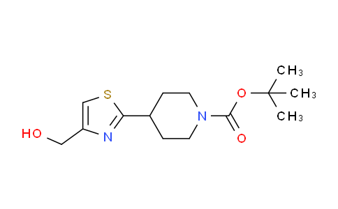 CAS No. 864068-79-1, tert-Butyl 4-(4-(hydroxymethyl)thiazol-2-yl)piperidine-1-carboxylate