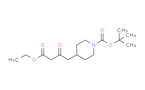 CAS No. 916791-39-4, tert-Butyl 4-(4-ethoxy-2,4-dioxobutyl)piperidine-1-carboxylate