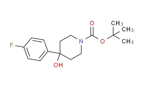 MC643208 | 553631-05-3 | tert-Butyl 4-(4-fluorophenyl)-4-hydroxypiperidine-1-carboxylate