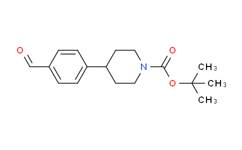CAS No. 732275-93-3, tert-Butyl 4-(4-formylphenyl)piperidine-1-carboxylate