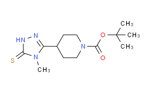 CAS No. 952183-40-3, tert-Butyl 4-(4-methyl-5-thioxo-4,5-dihydro-1H-1,2,4-triazol-3-yl)piperidine-1-carboxylate