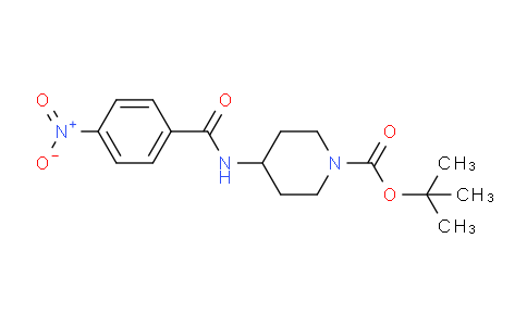 CAS No. 1300713-12-5, tert-Butyl 4-(4-nitrobenzamido)piperidine-1-carboxylate