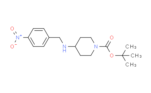 CAS No. 888944-25-0, tert-Butyl 4-(4-nitrobenzylamino)piperidine-1-carboxylate