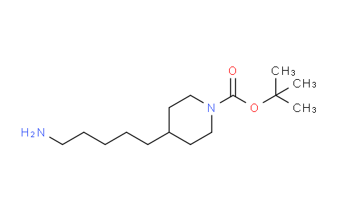 CAS No. 1205749-93-4, tert-Butyl 4-(5-aminopentyl)piperidine-1-carboxylate