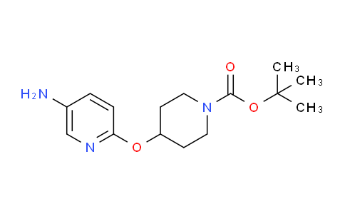 CAS No. 346665-41-6, tert-Butyl 4-(5-aminopyridin-2-yloxy)piperidine-1-carboxylate