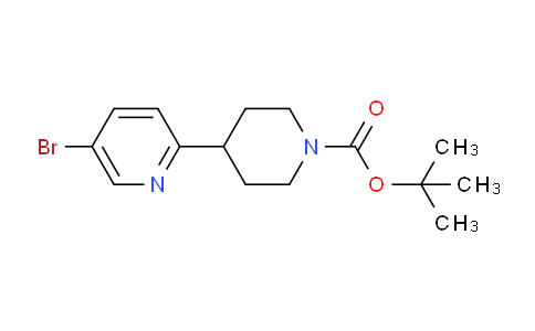 CAS No. 622387-27-3, tert-Butyl 4-(5-bromopyridin-2-yl)piperidine-1-carboxylate
