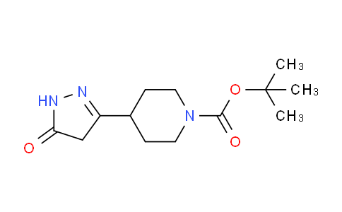 CAS No. 550377-06-5, tert-Butyl 4-(5-oxo-4,5-dihydro-1H-pyrazol-3-yl)piperidine-1-carboxylate