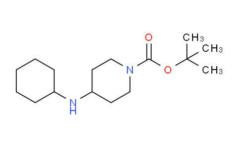 CAS No. 206274-13-7, tert-Butyl 4-(cyclohexylamino)piperidine-1-carboxylate
