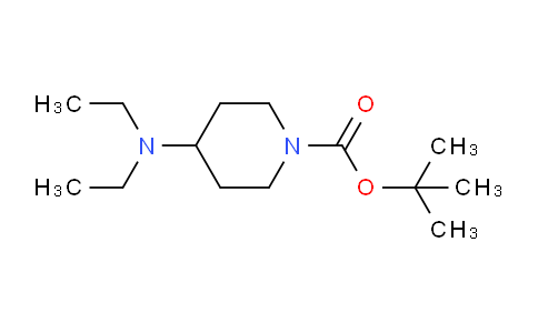 CAS No. 1281634-35-2, tert-Butyl 4-(diethylamino)piperidine-1-carboxylate