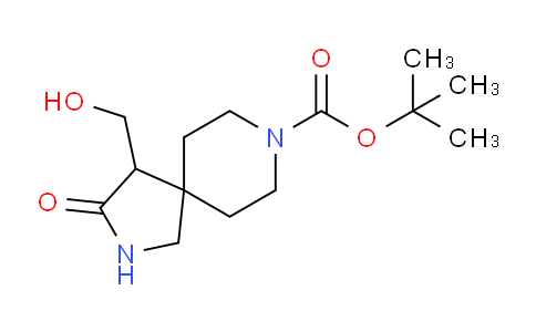 CAS No. 1445951-29-0, tert-Butyl 4-(hydroxymethyl)-3-oxo-2,8-diazaspiro[4.5]decane-8-carboxylate