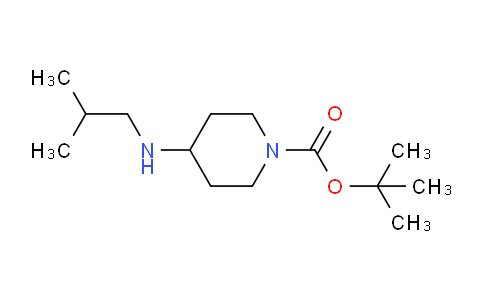 CAS No. 179556-97-9, tert-Butyl 4-(isobutylamino)piperidine-1-carboxylate