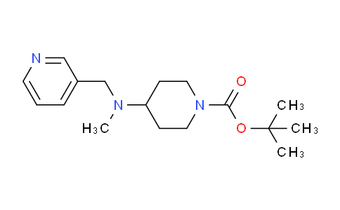 CAS No. 1353978-30-9, tert-Butyl 4-(methyl(pyridin-3-ylmethyl)amino)piperidine-1-carboxylate