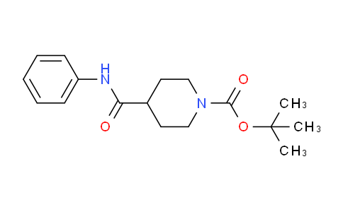 CAS No. 162881-76-7, tert-Butyl 4-(phenylcarbamoyl)piperidine-1-carboxylate