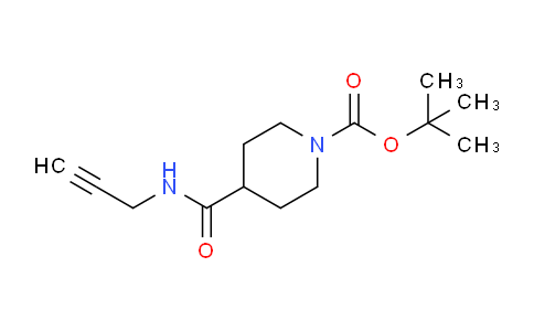 MC643325 | 1030181-52-2 | tert-Butyl 4-(prop-2-yn-1-ylcarbamoyl)piperidine-1-carboxylate