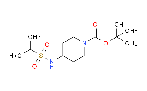 CAS No. 1233958-40-1, tert-Butyl 4-(propan-2-ylsulfonamido)piperidine-1-carboxylate