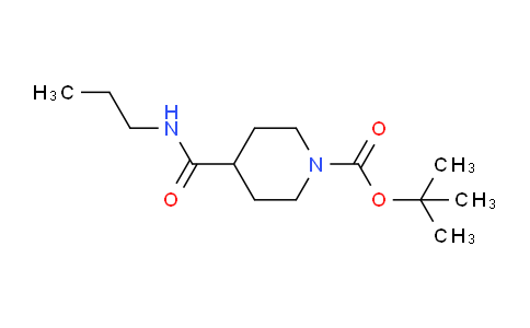 CAS No. 200267-72-7, tert-Butyl 4-(propylcarbamoyl)piperidine-1-carboxylate
