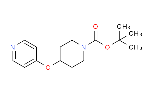CAS No. 308386-35-8, tert-Butyl 4-(pyridin-4-yloxy)-piperidine-1-carboxylate