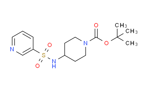 CAS No. 1233955-38-8, tert-Butyl 4-(pyridine-5-sulfonamido)piperidine-1-carboxylate