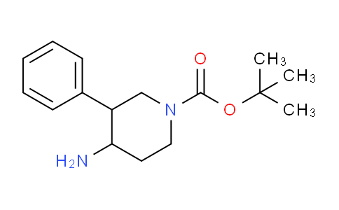 CAS No. 632352-60-4, tert-Butyl 4-amino-3-phenylpiperidine-1-carboxylate