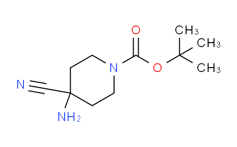 CAS No. 331281-25-5, tert-Butyl 4-amino-4-cyanopiperidine-1-carboxylate