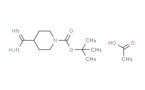 MC643366 | 1082950-23-9 | tert-Butyl 4-carbamimidoylpiperidine-1-carboxylate acetate