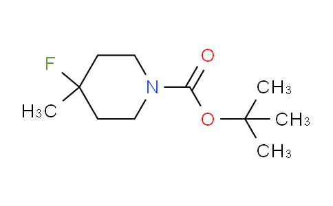 CAS No. 1374655-14-7, tert-Butyl 4-fluoro-4-methylpiperidine-1-carboxylate