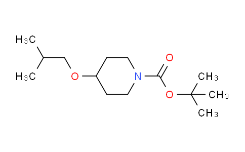 CAS No. 509147-80-2, tert-Butyl 4-isobutoxypiperidine-1-carboxylate