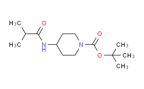 CAS No. 1233952-44-7, tert-Butyl 4-isobutylamidopiperidine-1-carboxylate