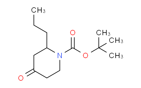 CAS No. 1245643-80-4, tert-Butyl 4-oxo-2-propylpiperidine-1-carboxylate