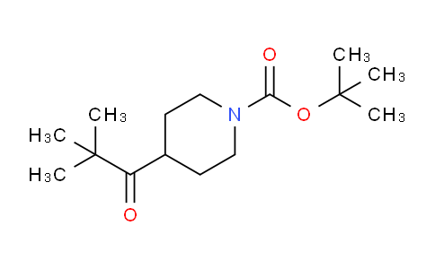 CAS No. 1334499-06-7, tert-Butyl 4-pivaloylpiperidine-1-carboxylate