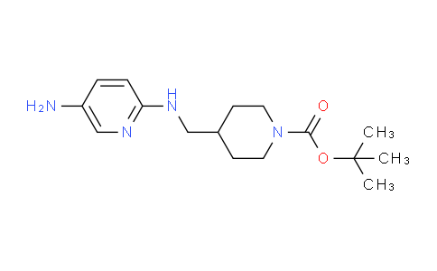 CAS No. 1233951-94-4, tert-Butyl 4-[(5-aminopyridin-2-ylamino)methyl]piperidine-1-carboxylate